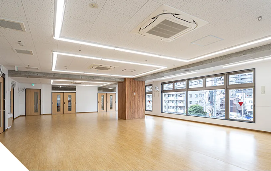 完成した現場の様子